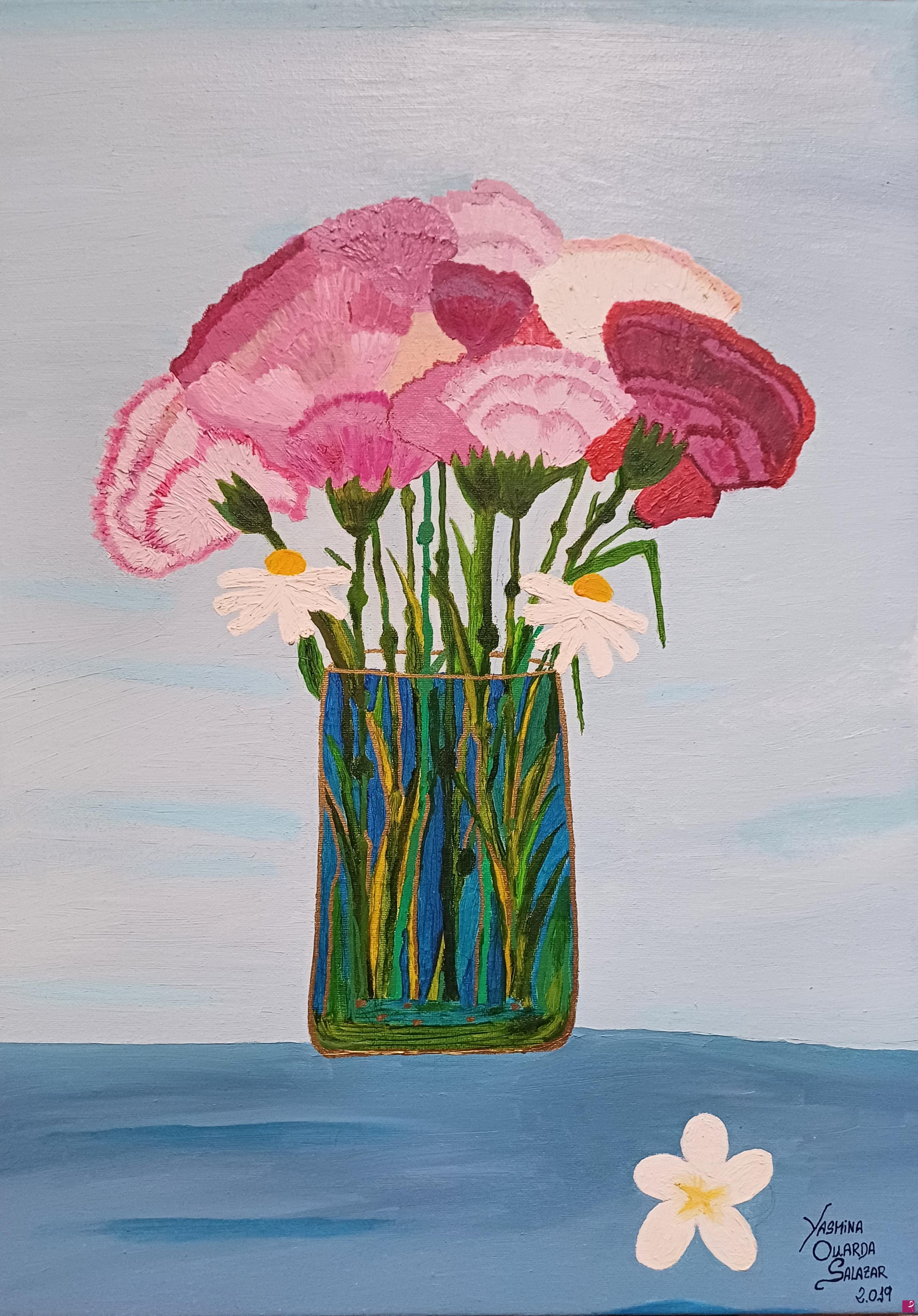 quadri in vendita online - Carnations