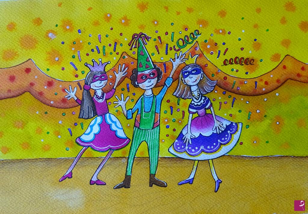 quadri in vendita online - Carnevale 