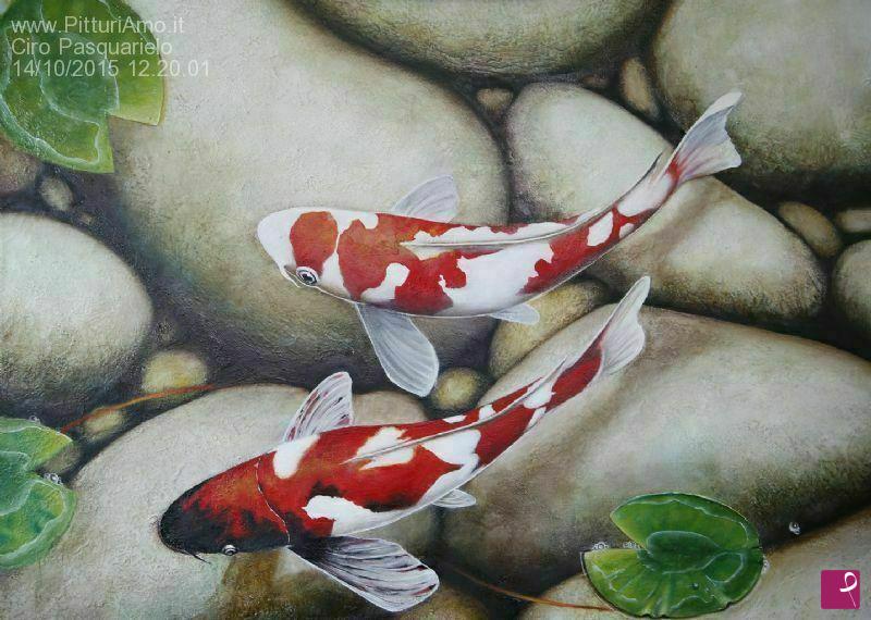 quadri in vendita online - CARPE KOI