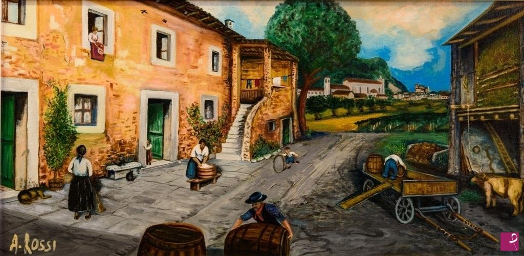 quadri in vendita online - CASALE DI CAMPAGNA VILLESE   (2010)