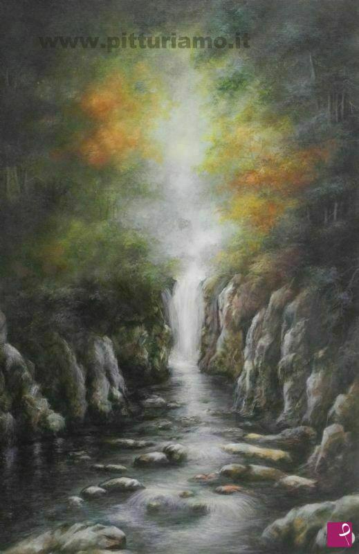 quadri in vendita online - Cascata (177)