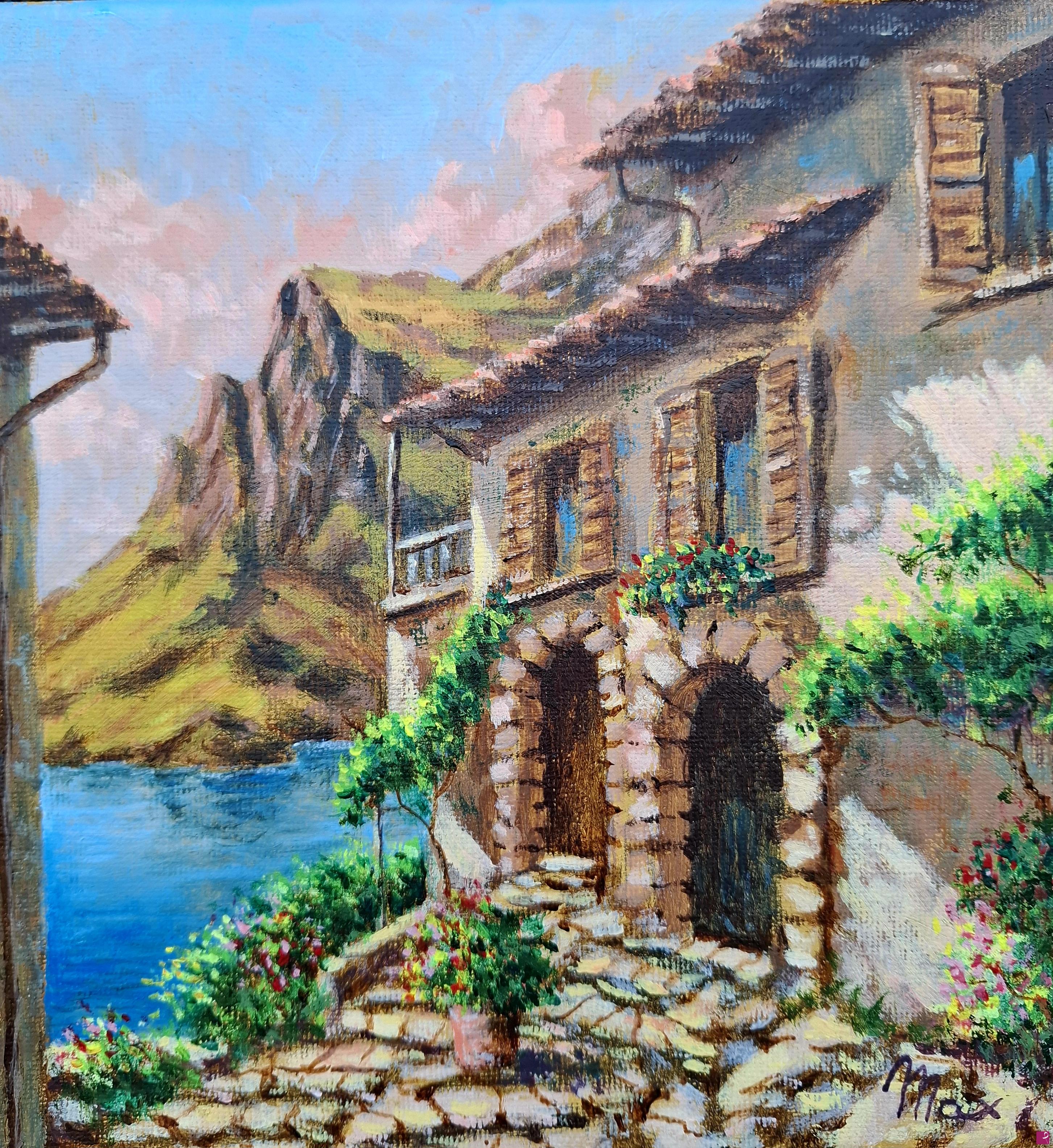 quadri in vendita online - CASE RUSTICHE SUL LAGO 