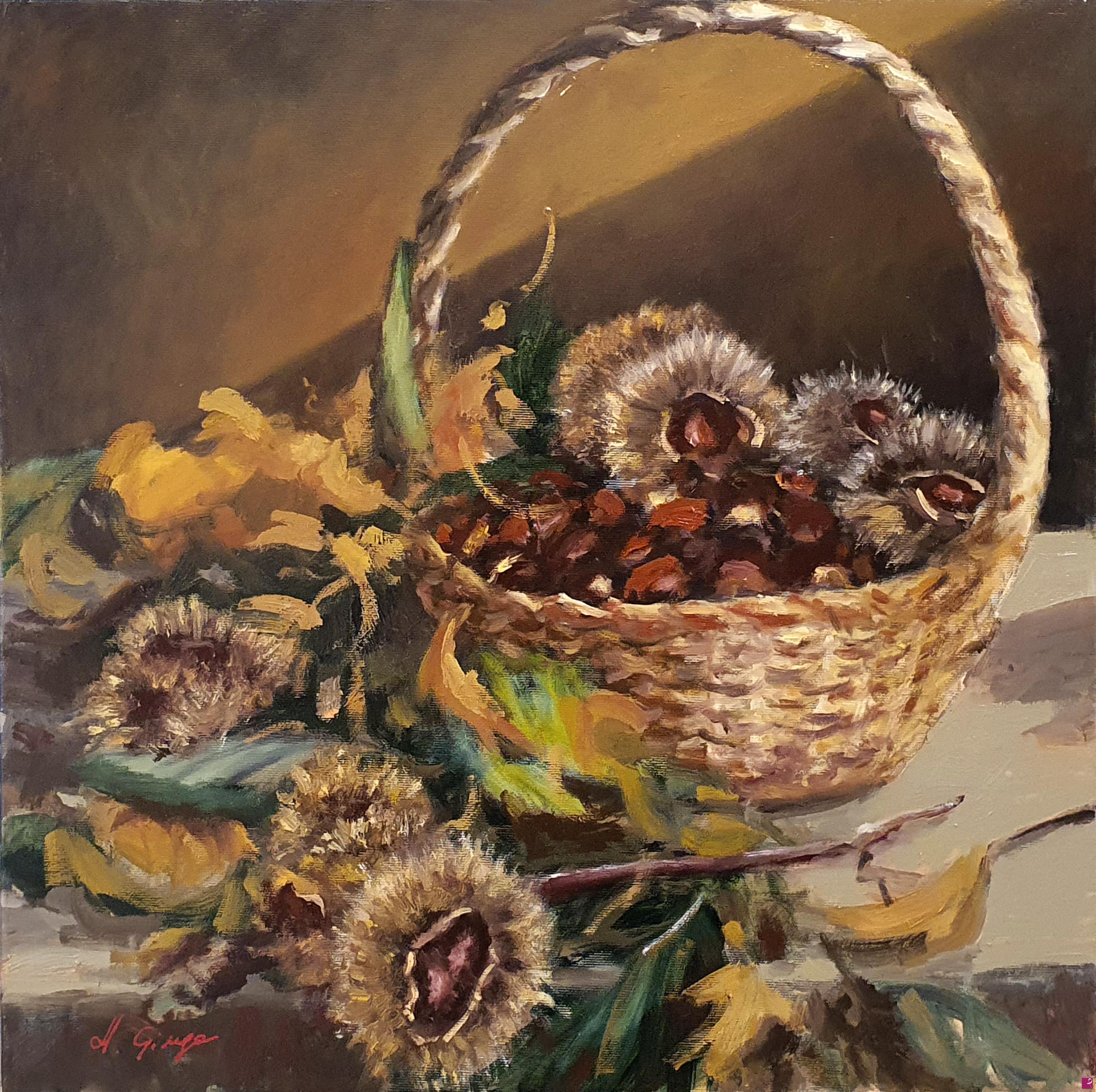 quadri in vendita online - Castagne