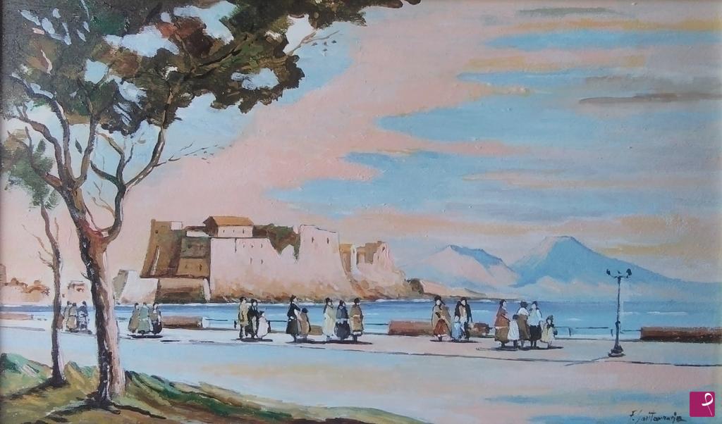 quadri in vendita online - Castel dell'Ovo