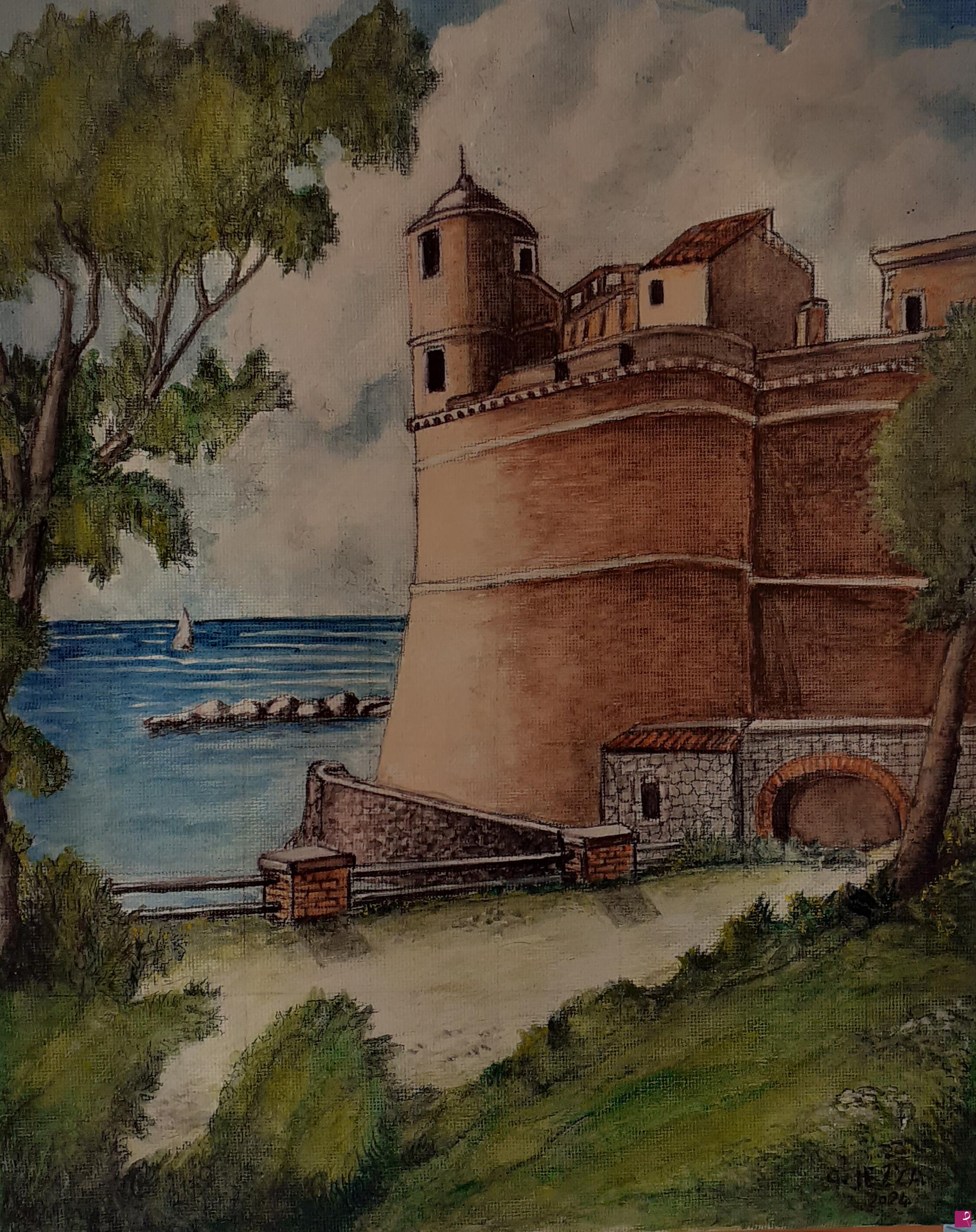 quadri in vendita online - Castel S.Gallo Nettuno