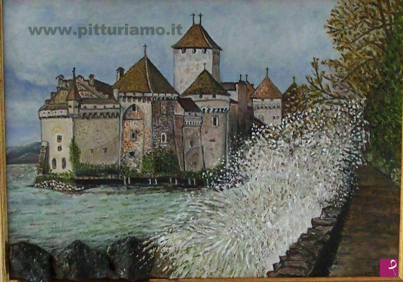 quadri in vendita online - castello chillon