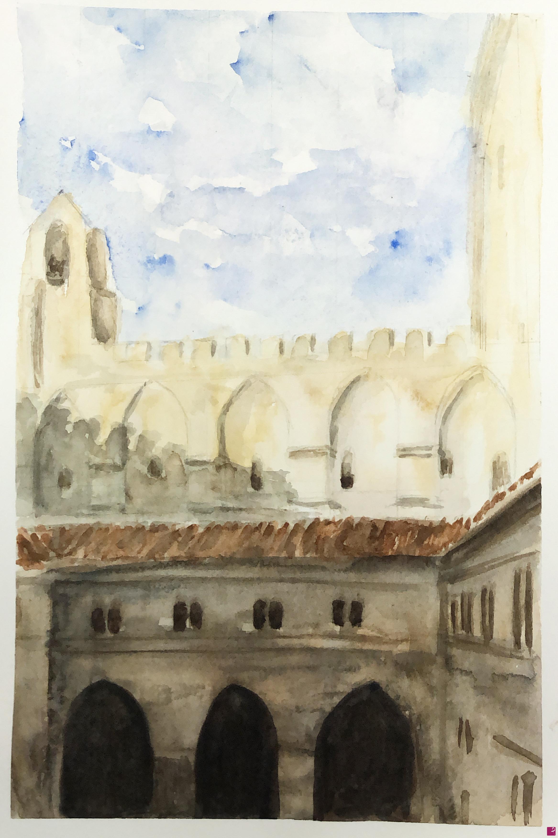 quadri in vendita online - Castello dei Papi, Avignone