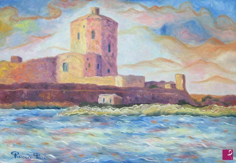 quadri in vendita online - Castello della Colombara a Trapani