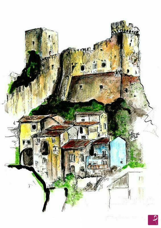 quadri in vendita online - castello di Itri