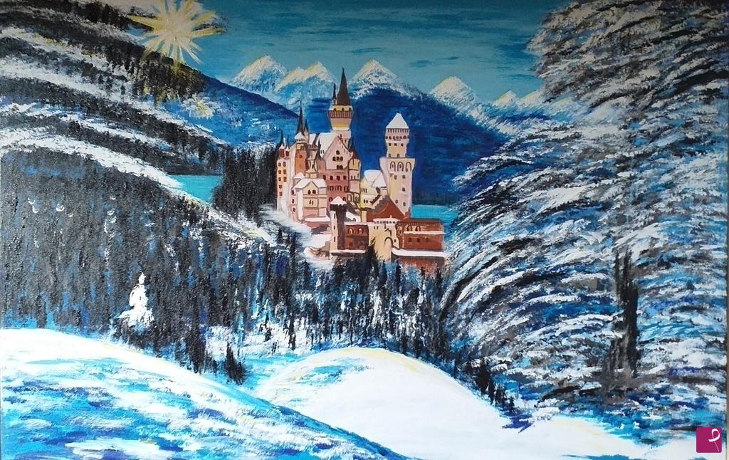 quadri in vendita online - Castello di Neuschwanstein 