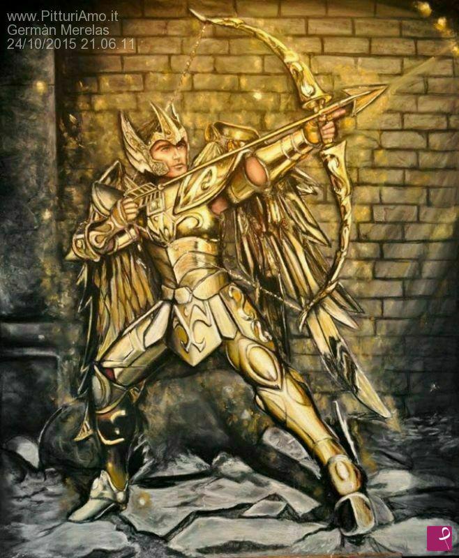quadri in vendita online - Cavaliere del Sagittario