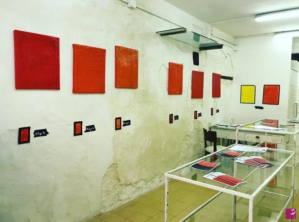 quadri in vendita online - Changing Element Orange Art Show