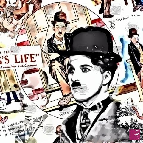 quadri in vendita online - Chaplin