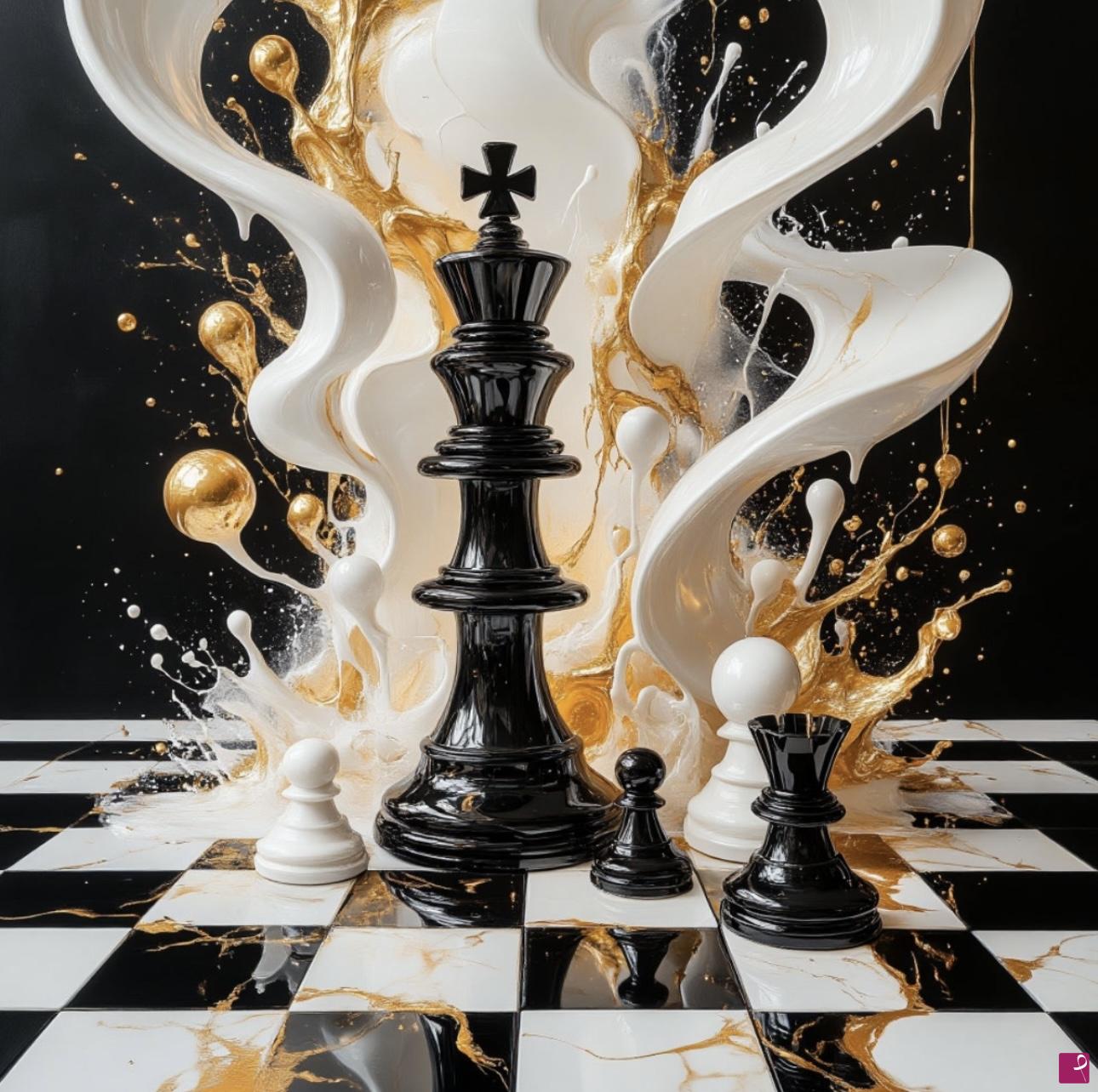 quadri in vendita online - Chess queen