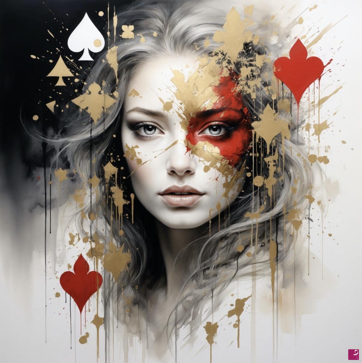 quadri in vendita online - Chess queen2