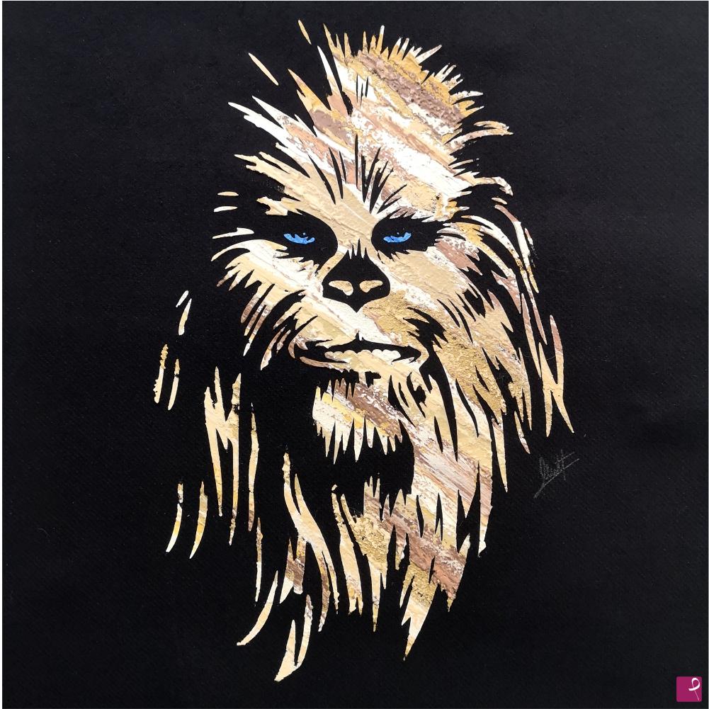 quadri in vendita online - CHEWBE - GLOW IN THE DARK