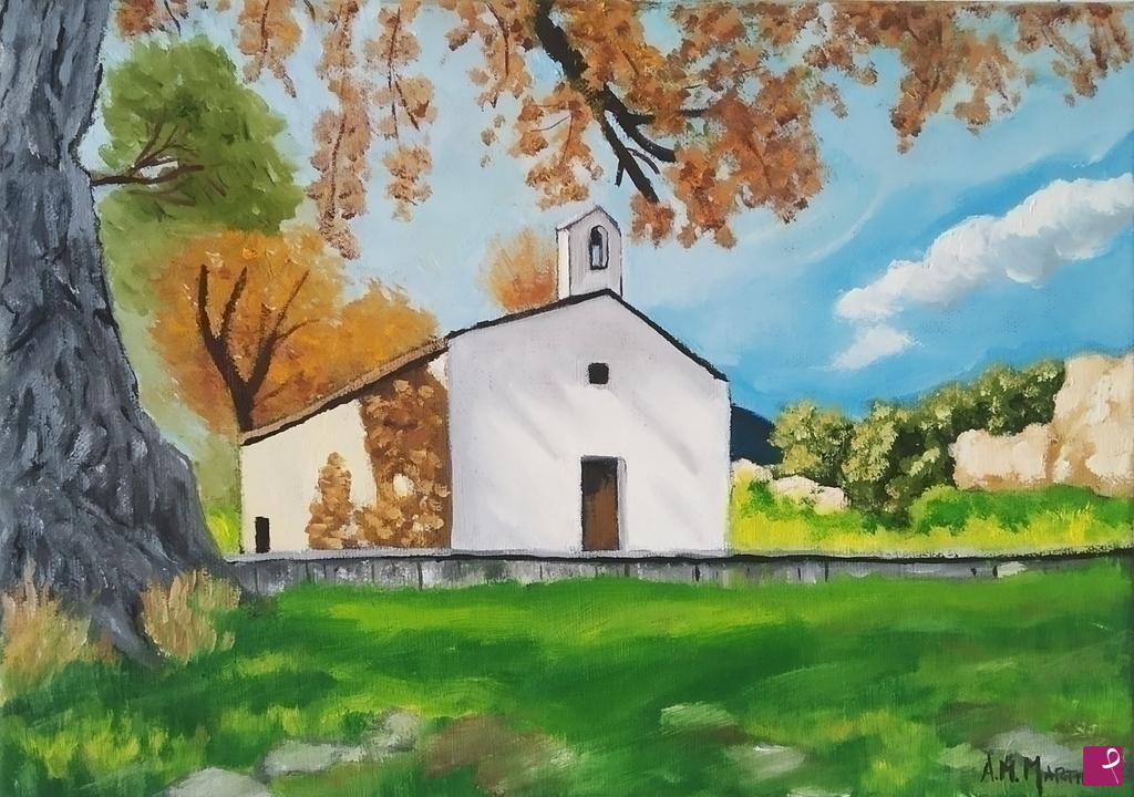 quadri in vendita online - chiesa campestre san. Vincenzo Ferrer 