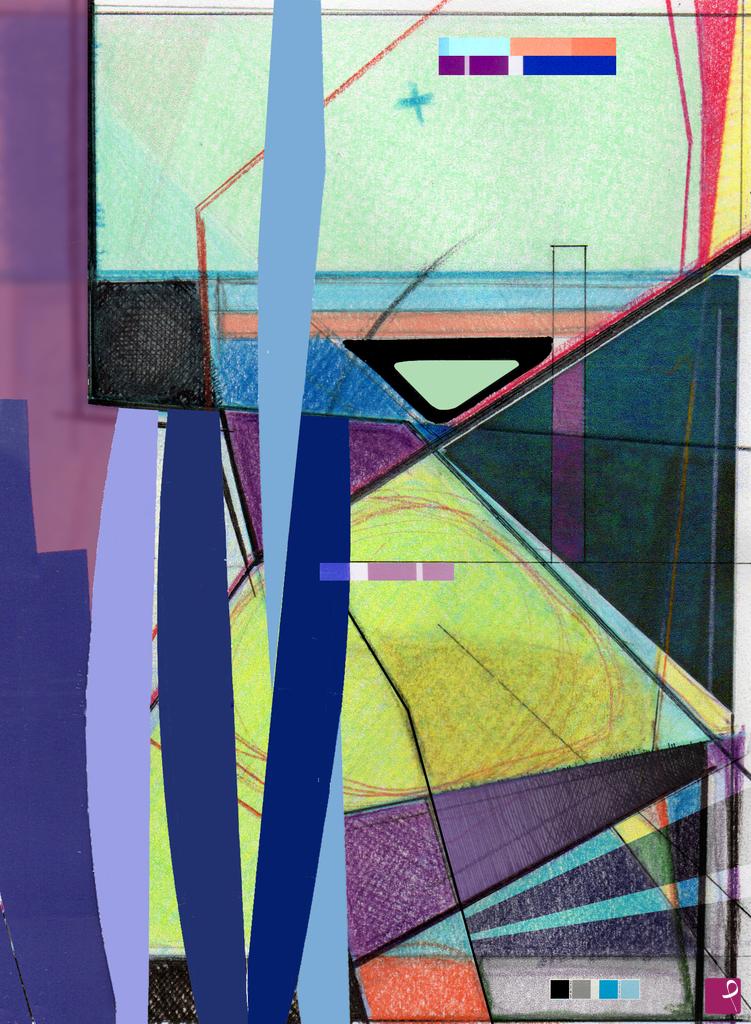 quadri in vendita online - chromofragmentism 002 - evolution 001