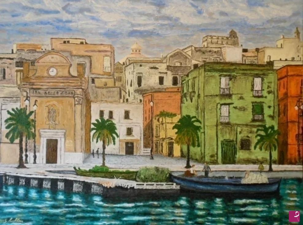 quadri in vendita online - Città vecchia 