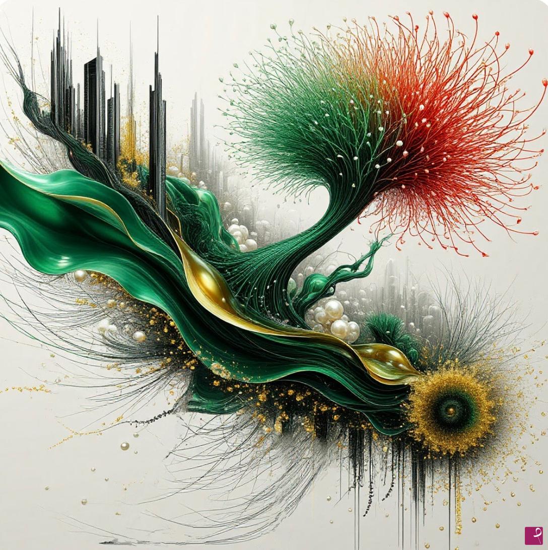 quadri in vendita online - City drowning art