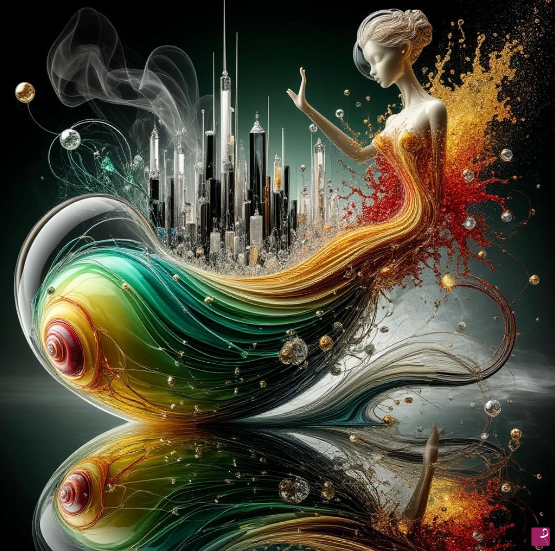quadri in vendita online - City fairy