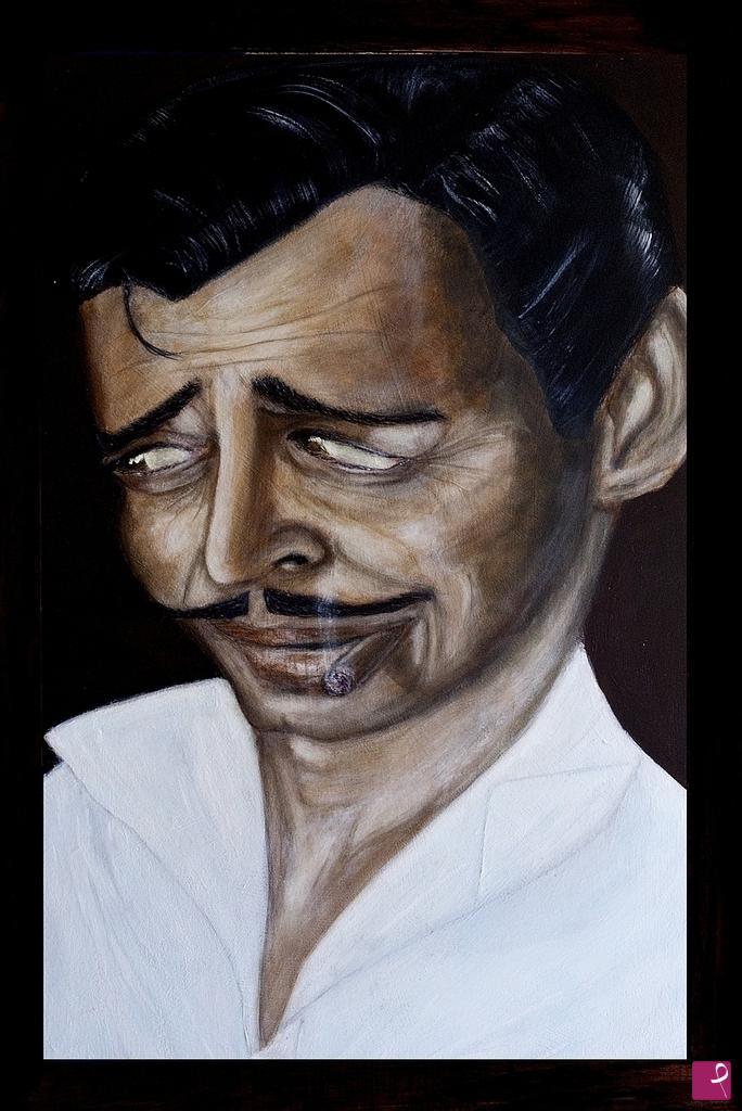 quadri in vendita online - Clark gable