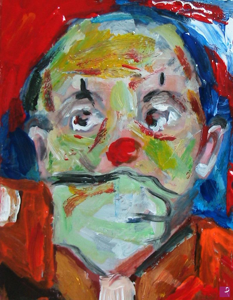 quadri in vendita online - Clown
