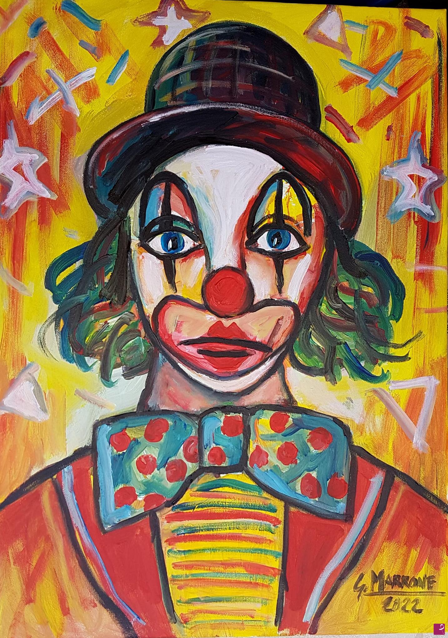 quadri in vendita online - "Clown"