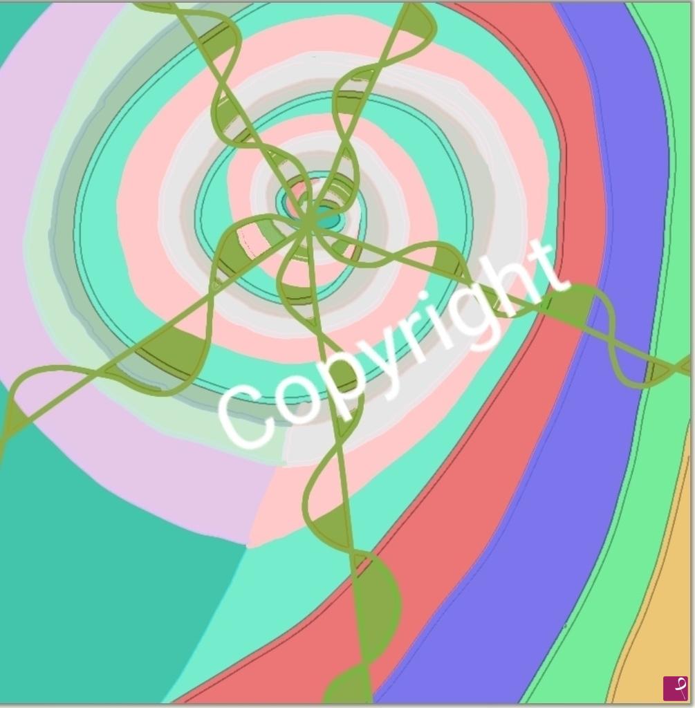 quadri in vendita online - Cod. IB 079 2020 - Eliche e spirale