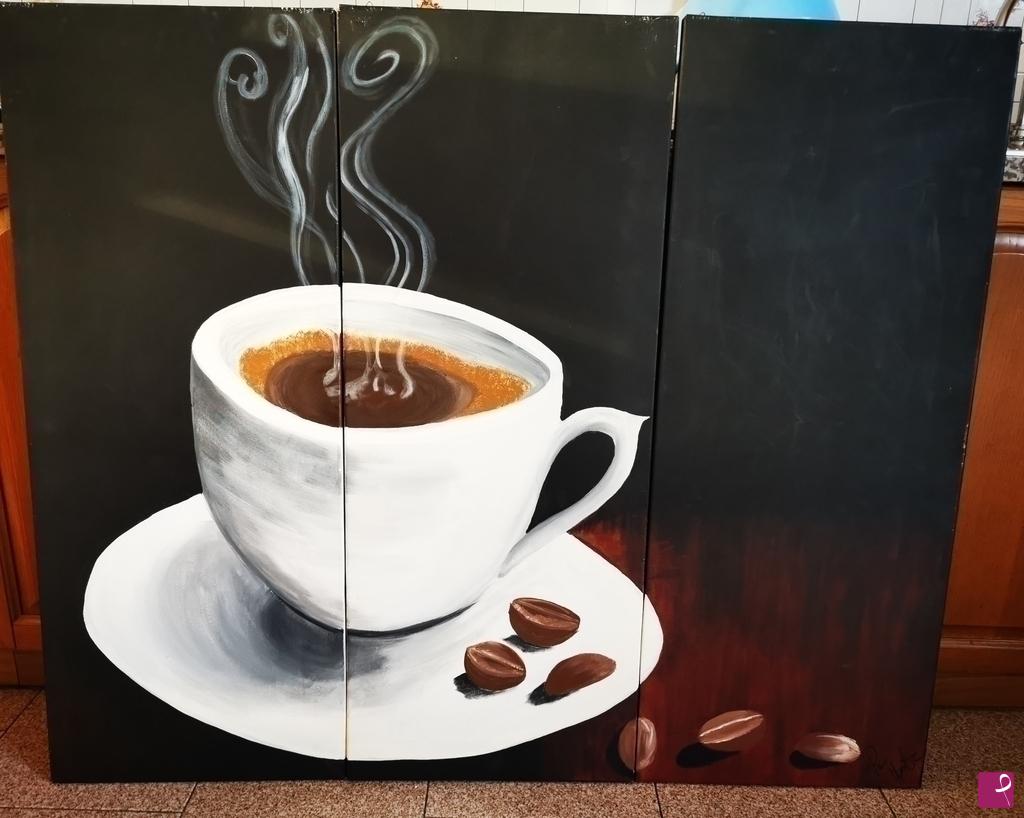quadri in vendita online - Coffee time 