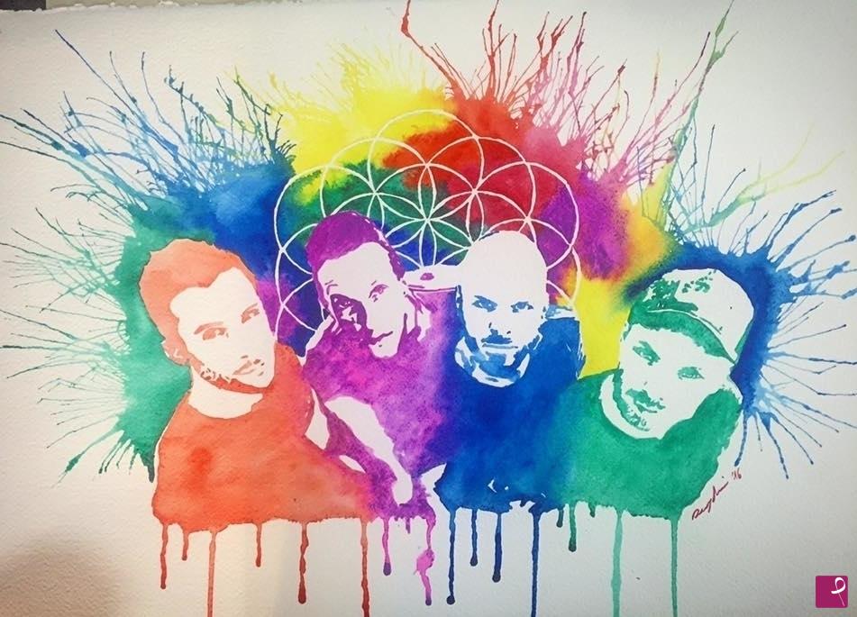 quadri in vendita online - Coldplay
