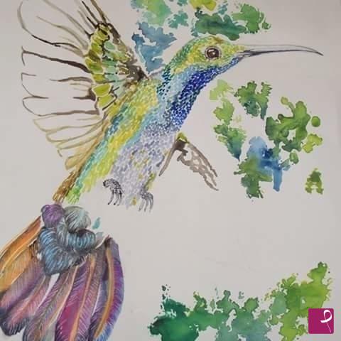 quadri in vendita online - Colibrì 