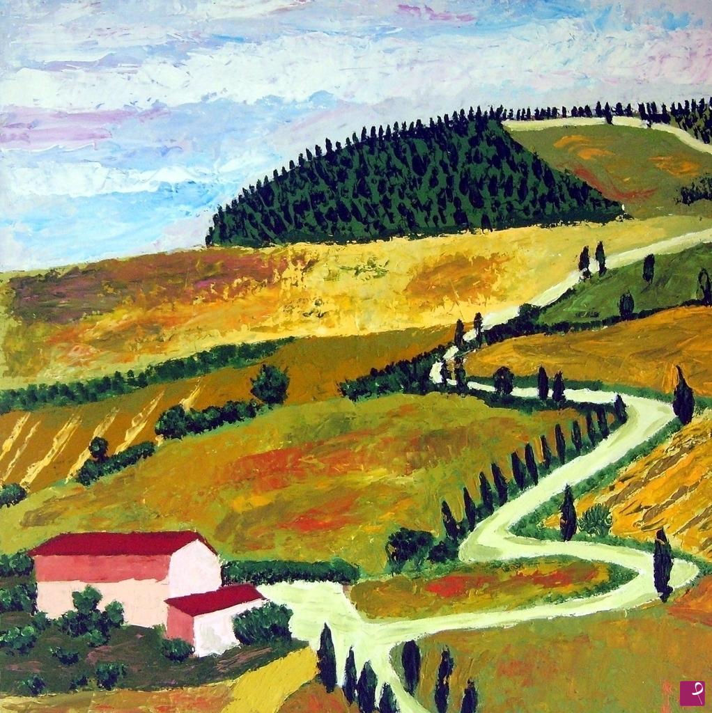 quadri in vendita online - COLLINE SENESI 1