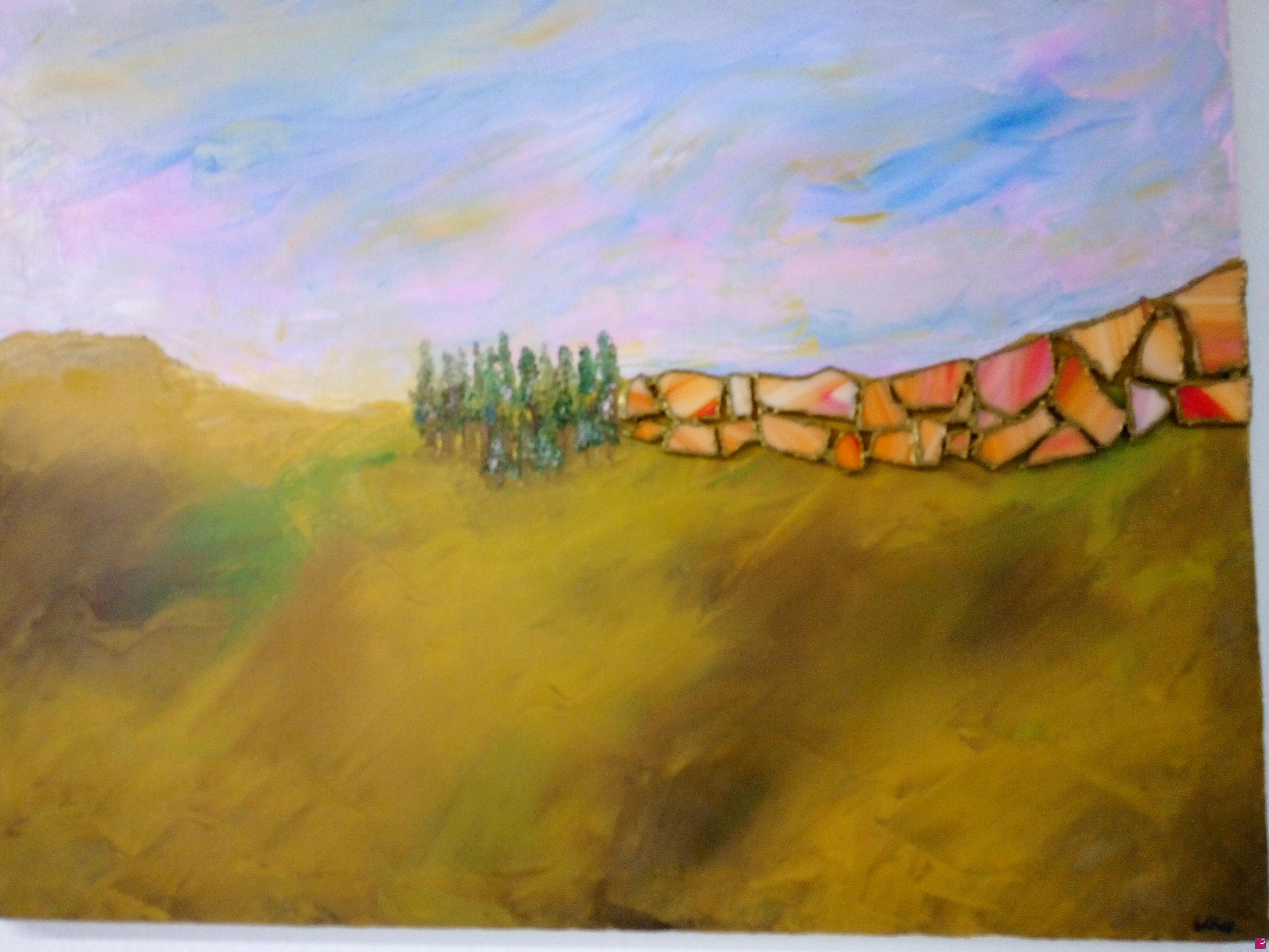 quadri in vendita online - "Colline toscane"