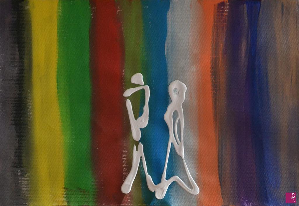 quadri in vendita online - Colorful Walk
