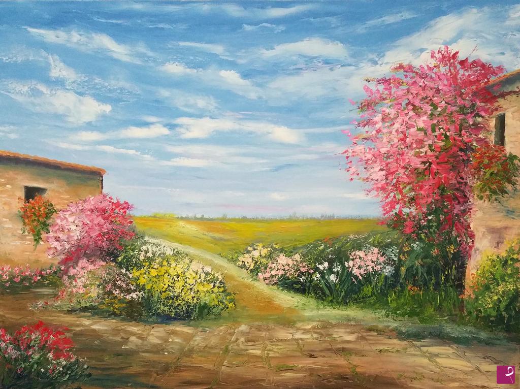 quadri in vendita online - Colori d'estate