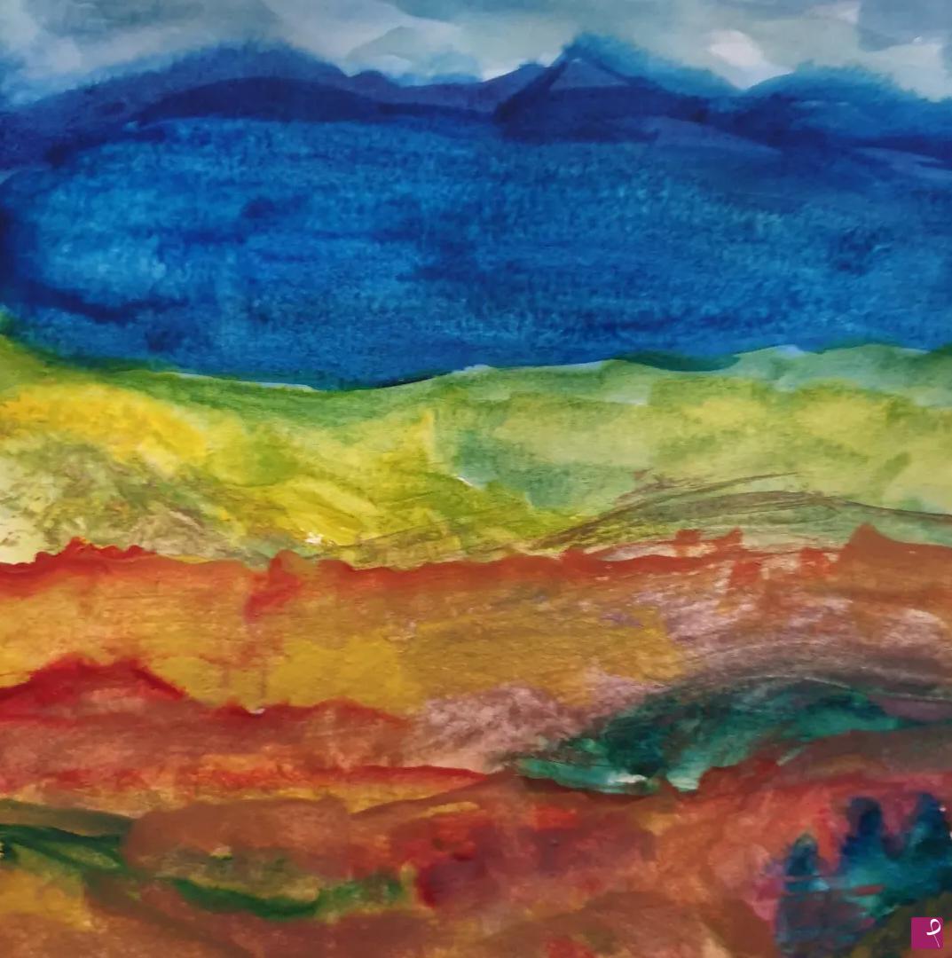quadri in vendita online - Colori di un paesaggio