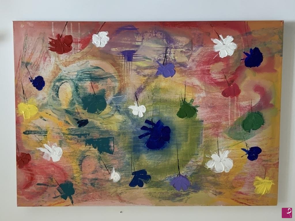 quadri in vendita online - Colour stain