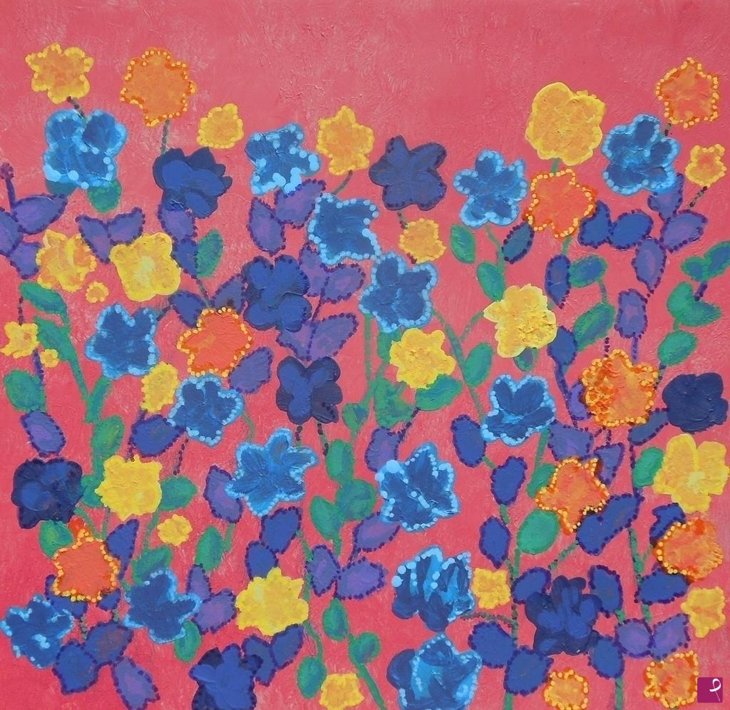 quadri in vendita online - Complementary colours in spring - 508