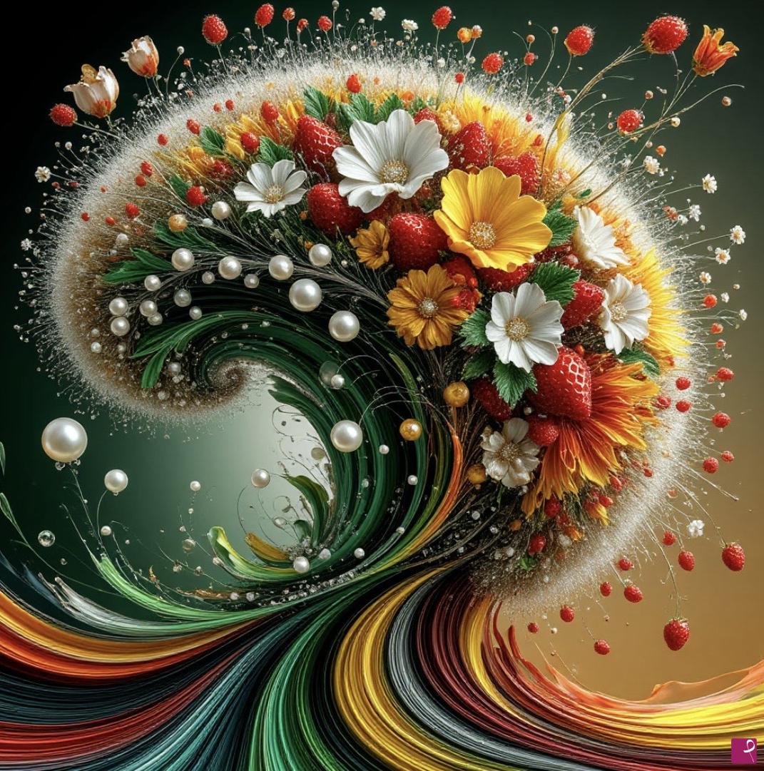 quadri in vendita online - Composition Bouquet