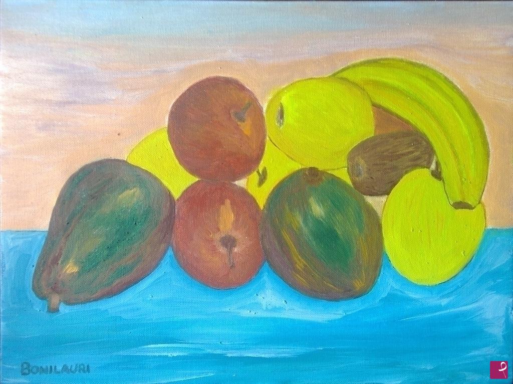 quadri in vendita online - Composizione di frutta