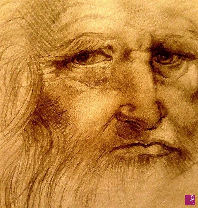 quadri in vendita online - Copia dell'autoritratto di Leonardo da Vinci
