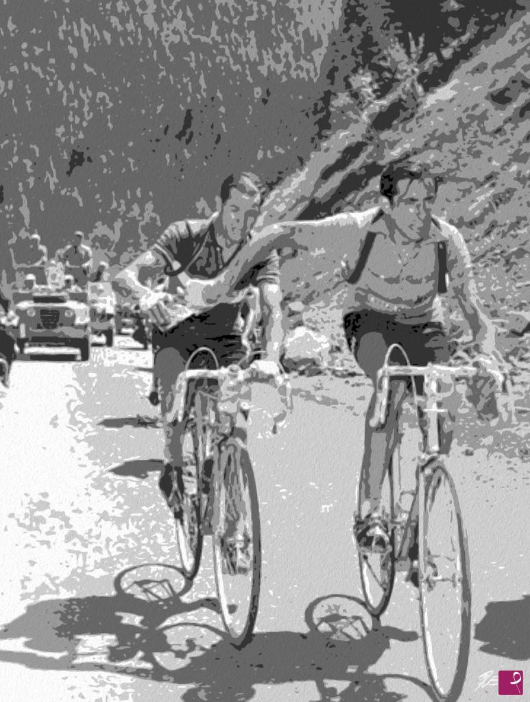 quadri in vendita online - COPPI E BARTALI OMAGGIO