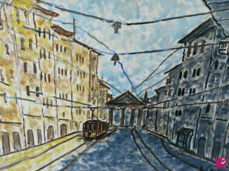 quadri in vendita online - Corso di Porta Genova - Milano