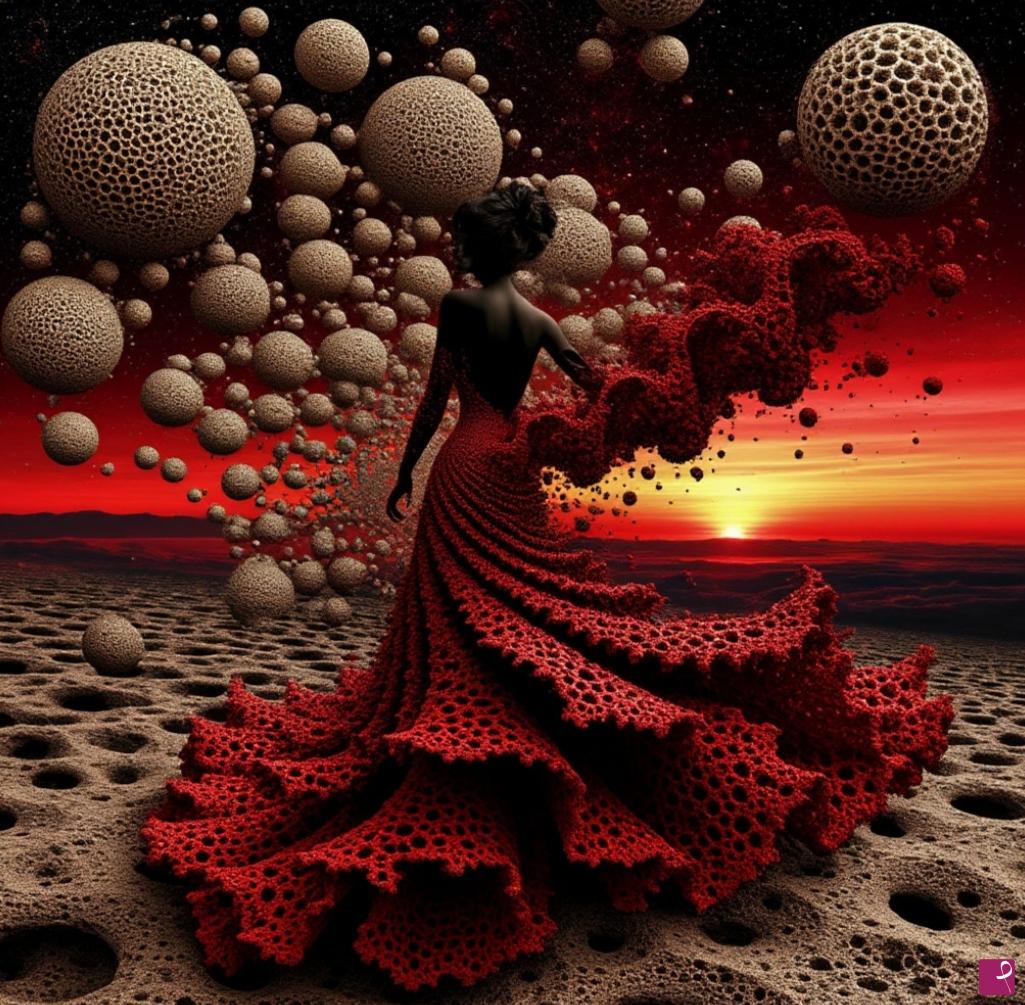 quadri in vendita online - Cosmic wind 