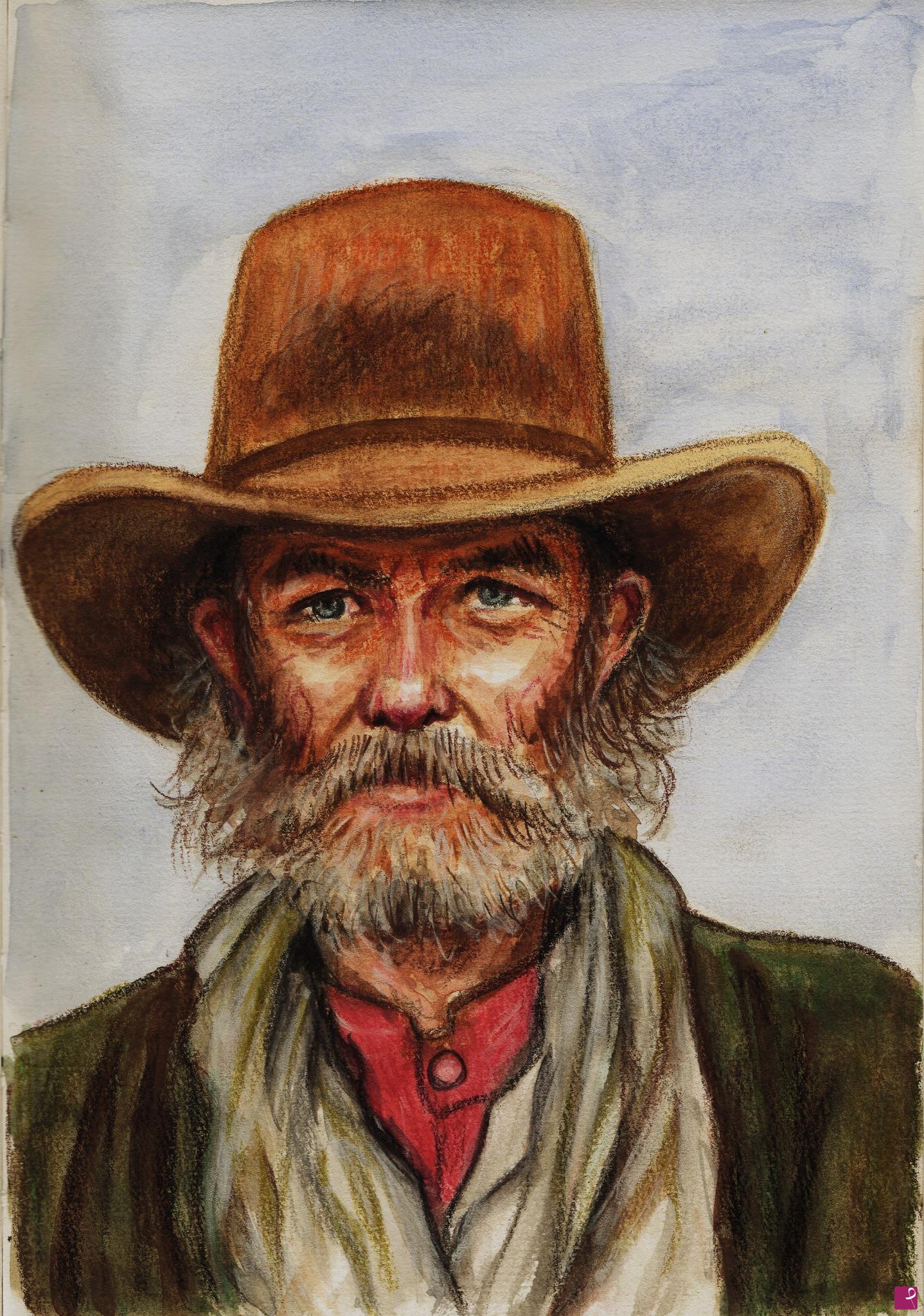quadri in vendita online - Cowboy