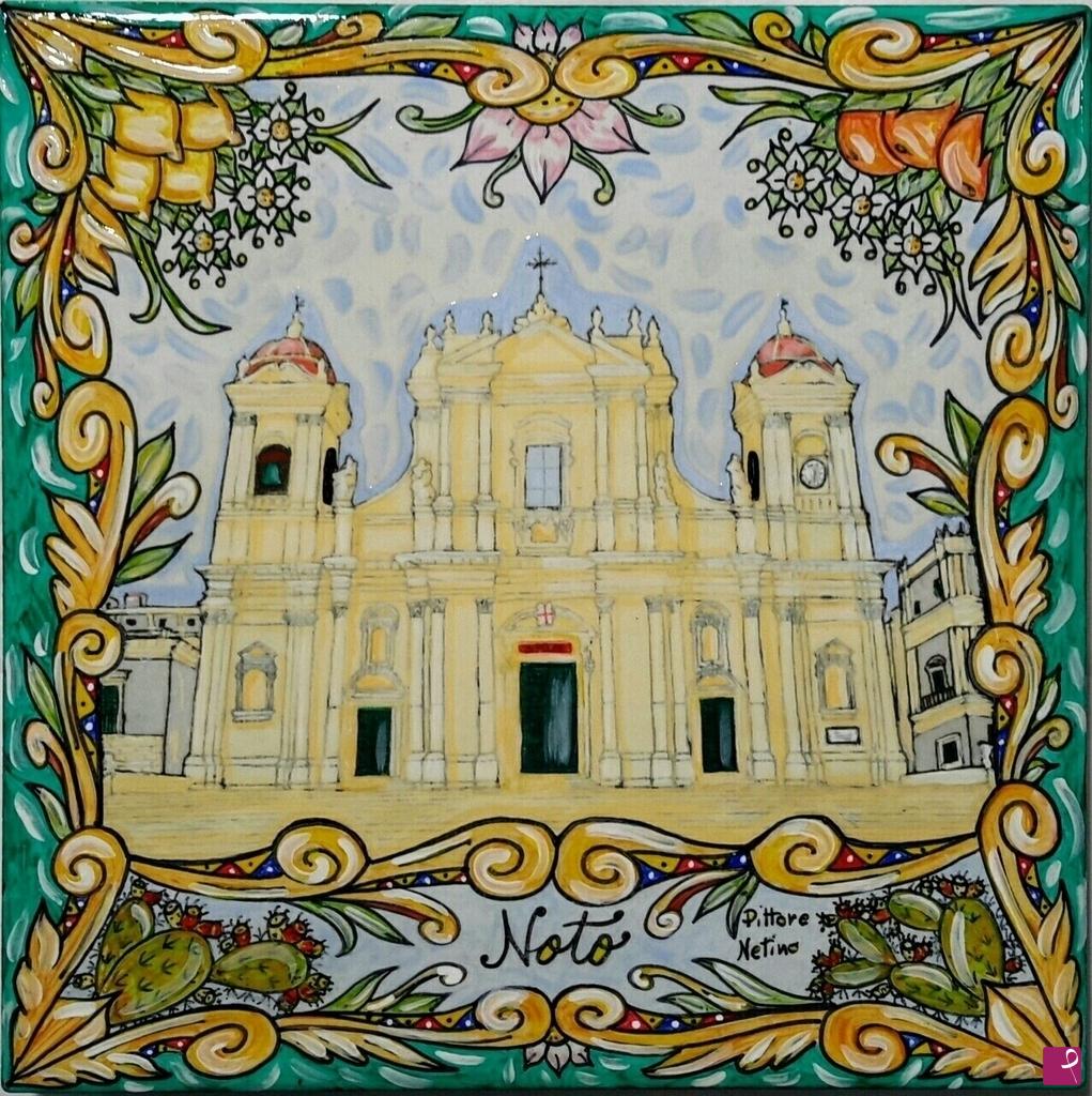 quadri in vendita online - Creazioni artistiche siciliane - collezione 2021 n.° 19  serie: souvenir siciliani