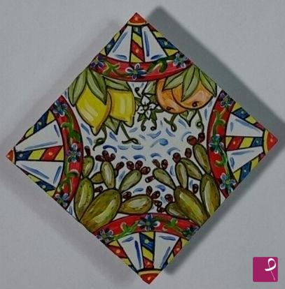 quadri in vendita online - Creazioni siciliane - collezione 2020 n.° 15  serie: souvenir siciliani 
