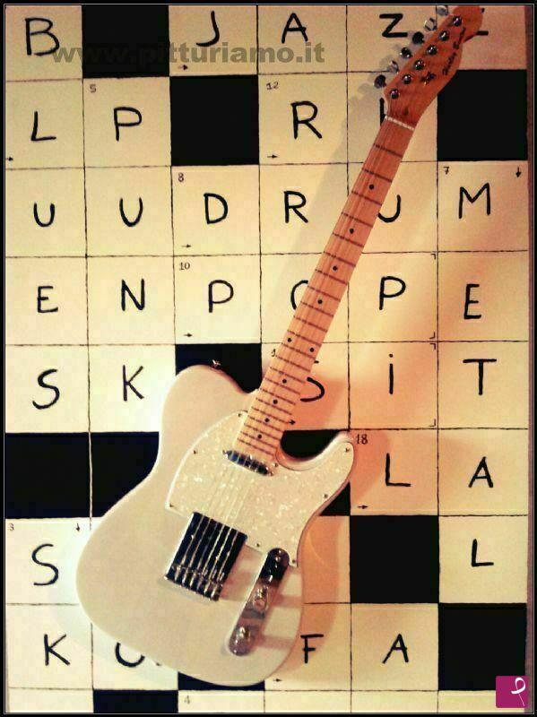 quadri in vendita online - crossword in music