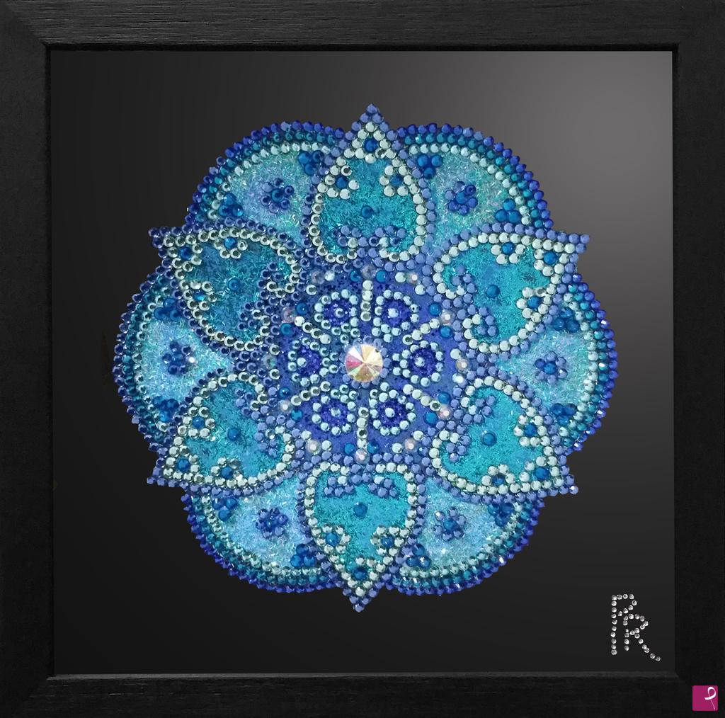 quadri in vendita online - Crystal mandala 11